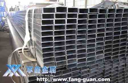 q235镀锌无缝矩形管